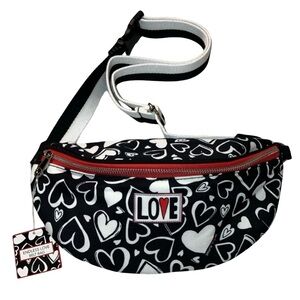 NWT Brighton Endless Love Everyday Belt Bag Hearts Waist Shoulder Fannie Pack